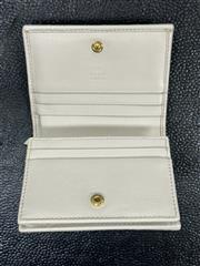 Gucci Women's Horsebit 1955 Card Leather Trimmed Card Case Wallet